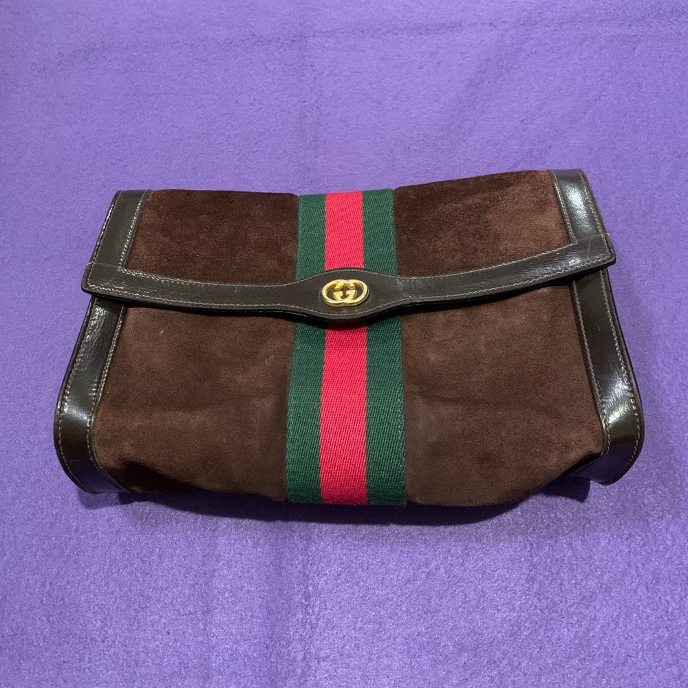 Gucci Vintage Sherry Clutch Bag - Picture 2 of 15